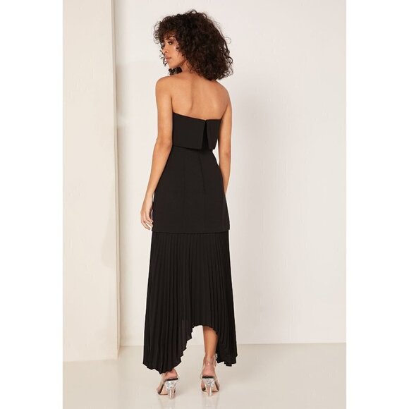C/MEO COLLECTIVE Take Seriously Dress in Black Womens Long Maxi - Picture 12 of 14